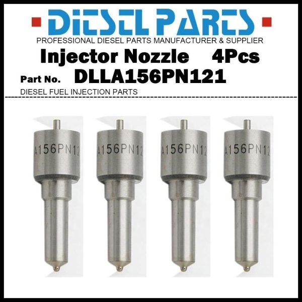 4Pcs Fuel Injector Nozzle 105017-1210 9432610424 DLLA156PN121 for ISUZU ELF 4HF1