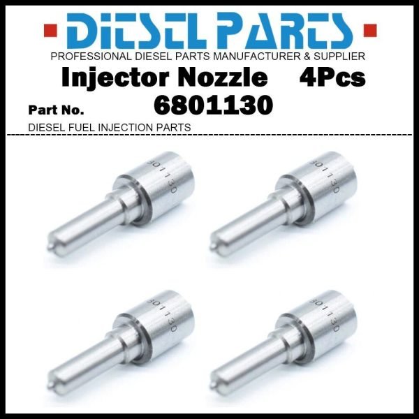 4Pcs Fuel Injector Nozzle Tips 6801130 for CASE 580H Cummins 4B 3.9L / 4BT 3.9L?