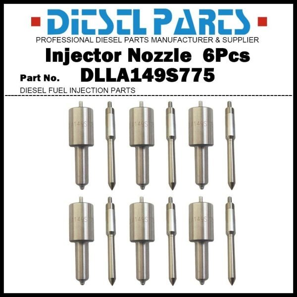 6x Injector Nozzle 0433271377 02233273 DLLA149S775 for DEUTZ 912 913 0432291752