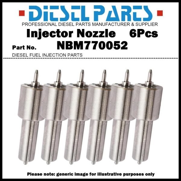 6 Injector Nozzle NBM770052 ADB152M164-7 673598C1 for CASE D312 D360 D414 DT414?