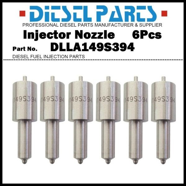 6x Fuel Injector Nozzle 0433271162 DLLA149S394 02101221 for DEUTZ 912 913 Engine