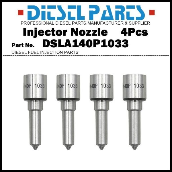 4x Fuel Injector Nozzle DSLA140P1033 for Fiat Ducato Iveco Daily 2.3D 0445120011