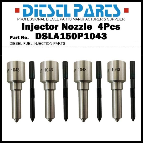 4Pcs Injector Nozzle DSLA150P1043 for VW Audi Skoda 1.9d 0414720039 038130073AL