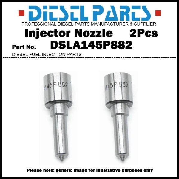 2x Injector Nozzle DSLA145P882 for Ford Ranger 2.5D Mercedes Sprinter 312D 412D