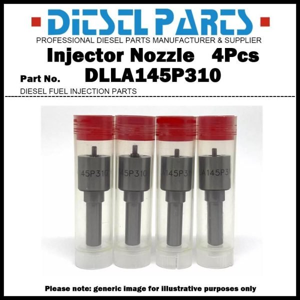 4x Fuel Injector Nozzle DLLA145P310 for ?CHEVROLET D20 D40 D6000 MAXION 4.0 S4T