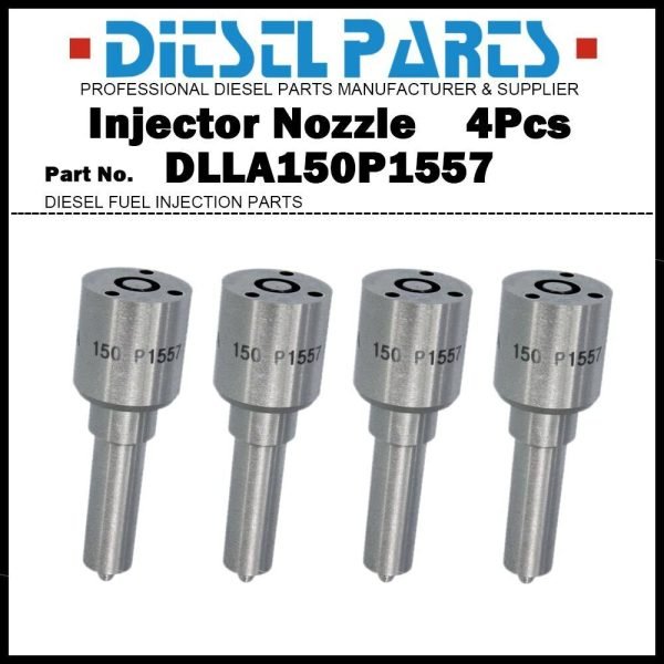4x Injector Nozzle DLLA150P1557 for Opel Vivaro Movano Renault Master Trafic 2.5