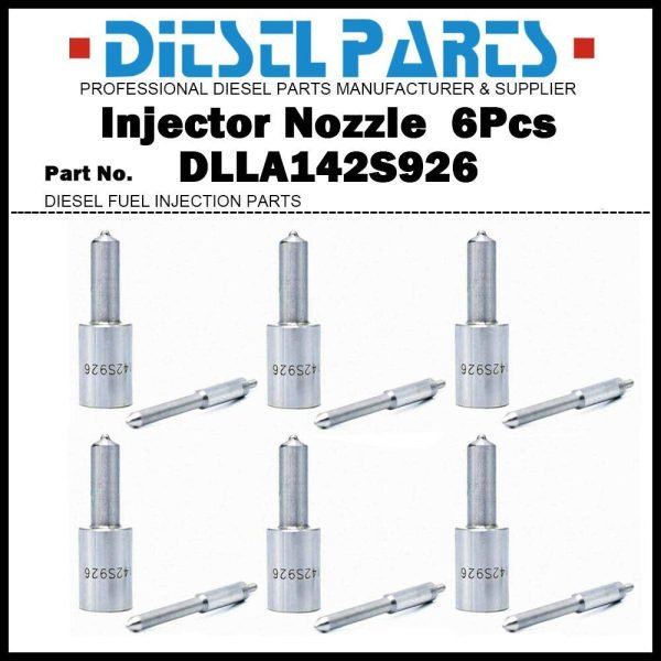 6Pcs Fuel Injector Nozzle 0433271466 DLLA142S926 for Mercedes BENZ OM352 OM366LA