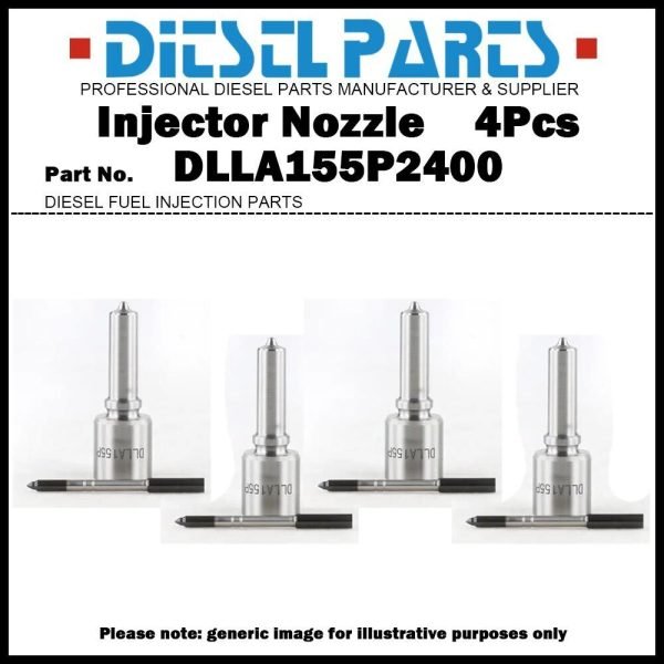 4x Injector Nozzle DLLA155P2400 for Mercedes Benz Vito V200 V220 2.2D 6510703187