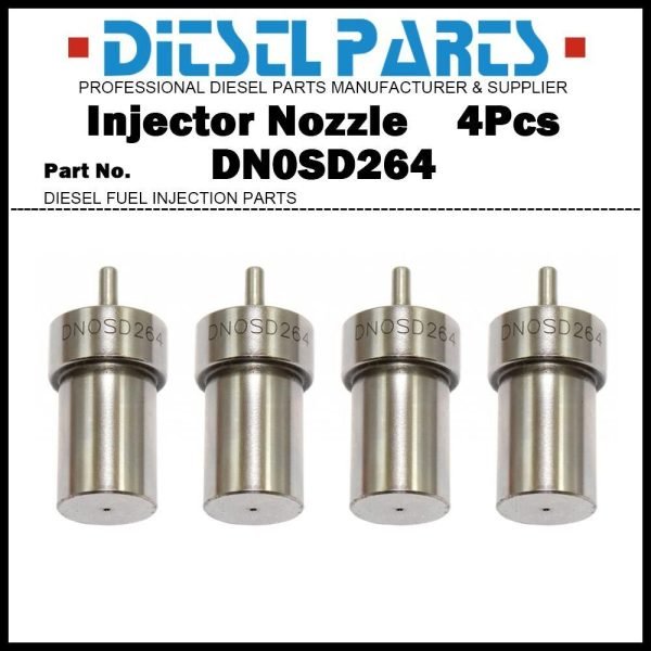 4Pcs Injector Nozzle DN0SD264 for Jeep Cherokee XJ RENAULT ESPACE 2.1TD KBE48S7