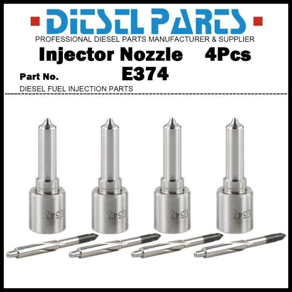 4Pcs Injector Nozzle E347 for Mercedes Benz C200 C220 E200 E220 2.2D A6510704987