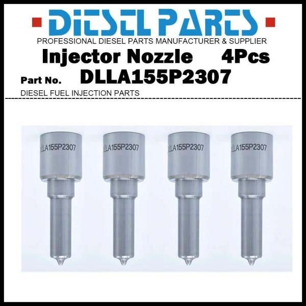 4Pcs Injector Nozzle DLLA155P2307 for Ford Fiesta Focus 1.5 1.6 TDCi 0445110489