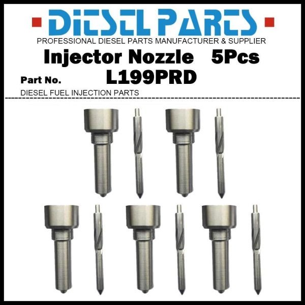 5x Injector Nozzle L199PRD for Ssangyong Kyron Rexton 2.7 EJBR04401D A6650170221