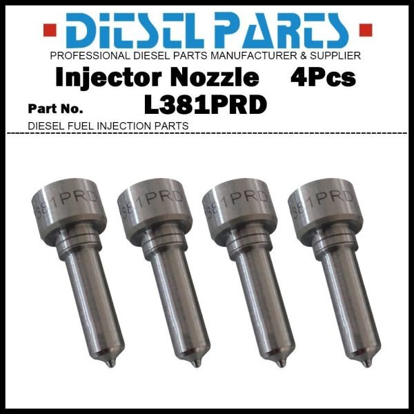4Pcs Injector Nozzle L381PRD for Renault Clio Kangoo 1.5D EJBR05101D EJBR05102D