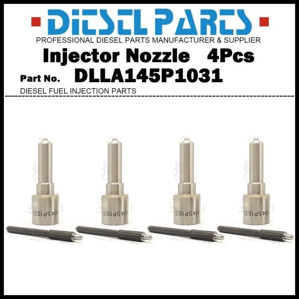 4x Injector Nozzle DLLA145P1031 for Mitsubishi Pajero 3.2D 1465A279 095000-7500