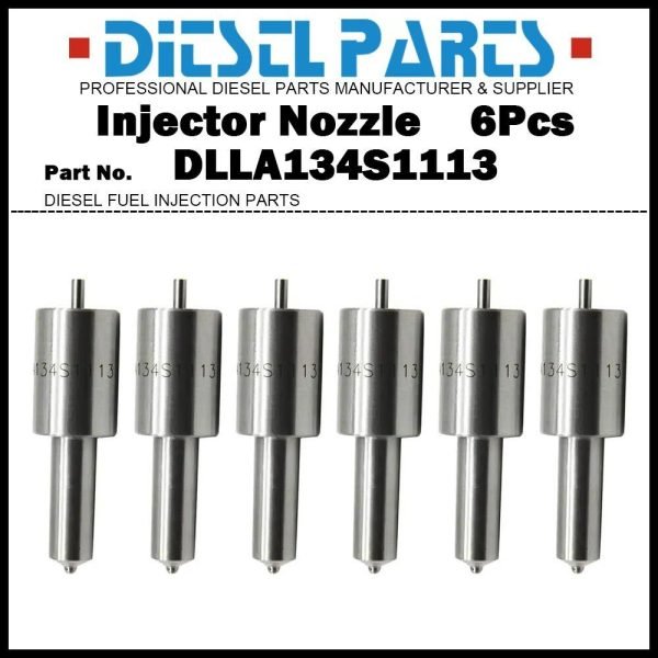 6x Fuel Injector Nozzle DLLA134S1113 0433271719 for ?Fiat Winner F-110DT 90-93?