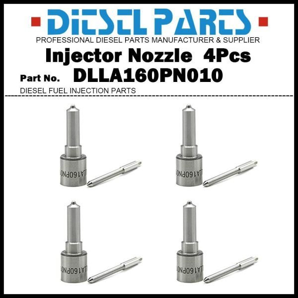 4Pcs Fuel Injector Nozzle DLLA160PN010 ME017842 for Mitsubishi Canter 4D31 4D31T