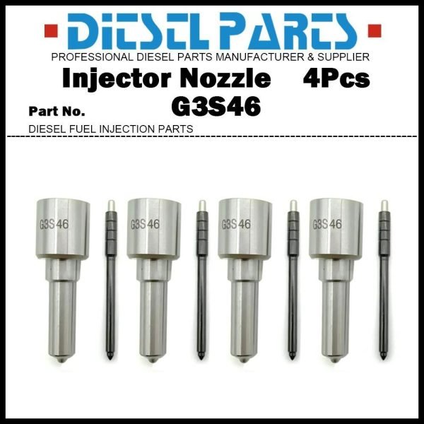4Pcs Fuel Injector Nozzle G3S46 for Nissan Cabstar YD25 295050-0900 16600-LC10A