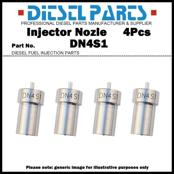 4Pcs Fuel Injector Nozzle Tips 0434200001 DN4S1 BDN4S1 ZS4S1 1287455 A0000170212