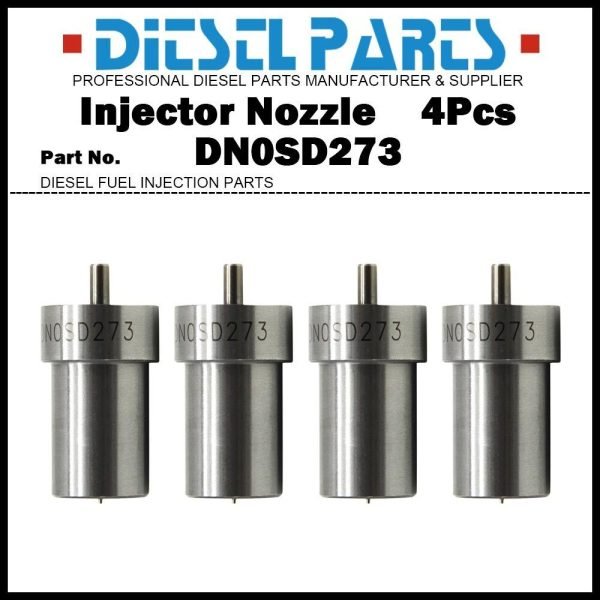 4x Injector Nozzle DN0SD273 for VW T3 Polo Golf 1 2 Passat Jetta 1.3 - 1.6 D TD