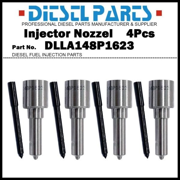 4 Injector Nozzle DLLA148P1623 for Nissan Patrol Y61 ZD30 0445110284 16600MA70A