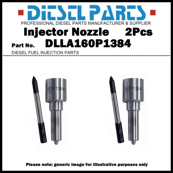 2Pcs Injector Nozzle DLLA160P1384 for BMW E90 E91 E93 E60 E61 0445110209 7794435