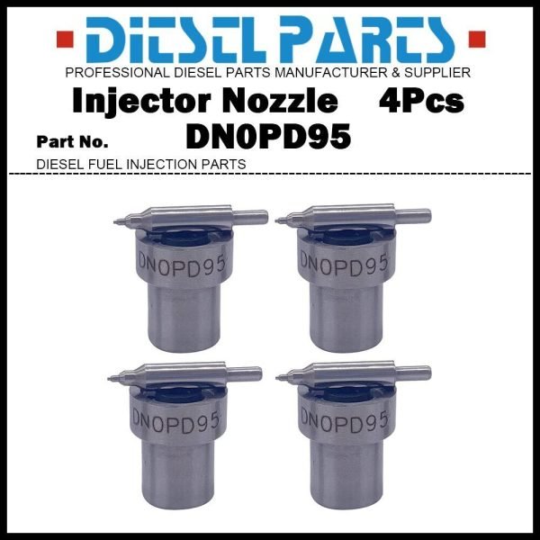 4 Injector Nozzle 093400-5950 DN0PD95 for Kubota V1903 V2203 V2403 16454-53003??
