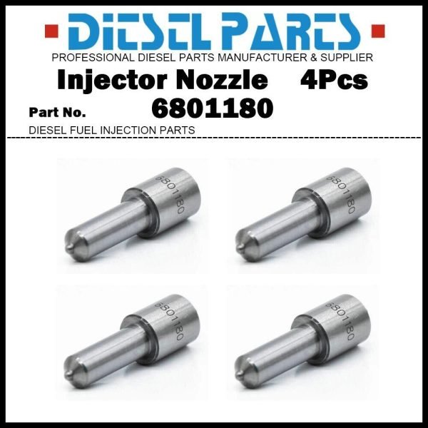 4x Fuel Injector Nozzles 6801180 for Massey Ferguson 275 283 290 5275 5285 5290