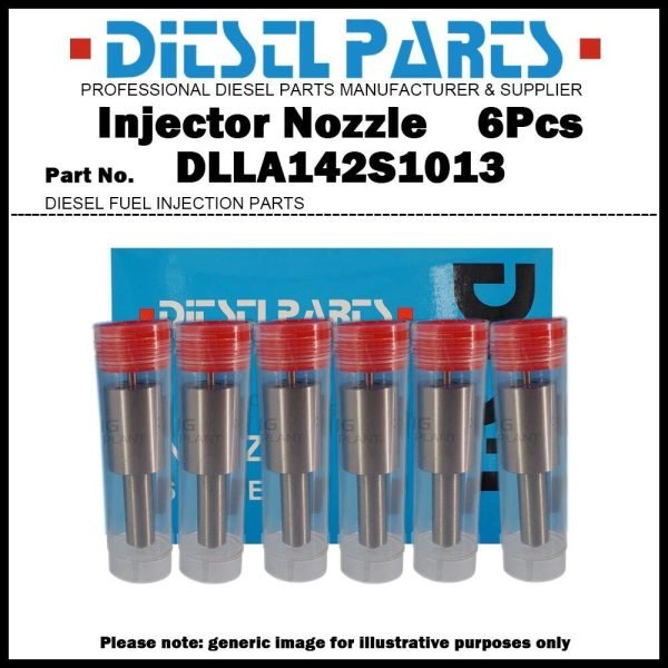 6x Fuel Injector Nozzle Tips DLLA142S1013 A0010175312 for Mercedes Benz OM366LA