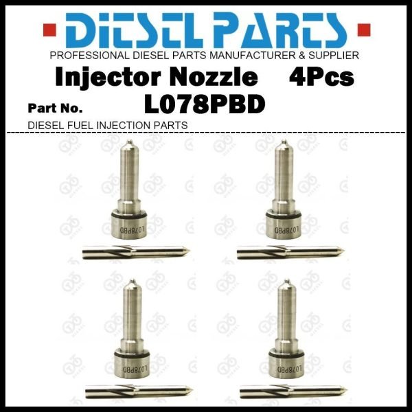 4x Fuel Injector Nozzle L078PBD for OPEL Astra G Combo Corsa C 1.7d TJBB01901D