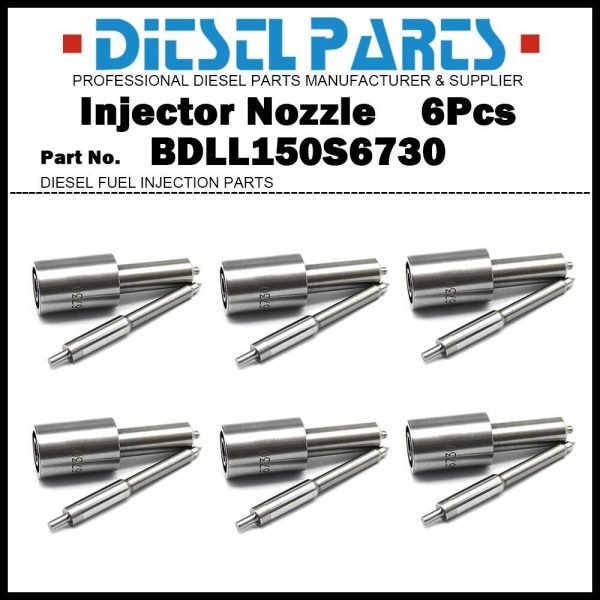 6x Injector Nozzle 2646844 5621777 2645C612 BDLL150S6730CF for PERKINS A6.354.4