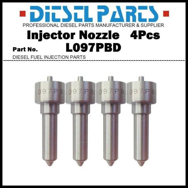 4Pcs Injector Nozzle L097PBD for Hyundai Terracan Kia Carnival 2.9d 33801-4X500
