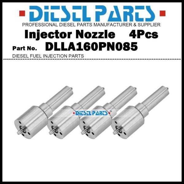 4Pcs Injector Nozzle DLLA160PN085 for Mitsubishi Fuso Canter Fighter 4D31 6D31