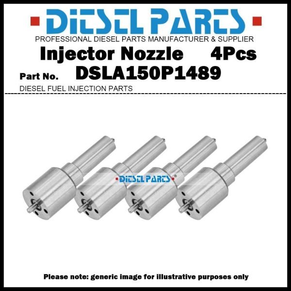 4Pcs Injector Nozzle DSLA150P1489 for VW Audi A4 2.0TDI 0414720229 038130073BJ