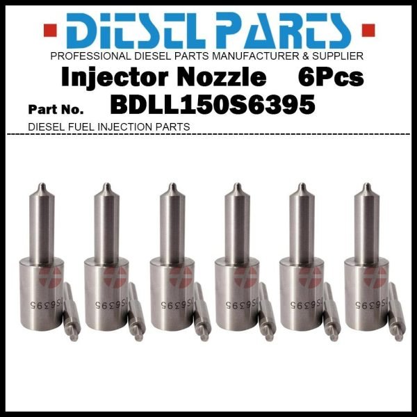6x Injector Nozzle BDLL150S6395 D4NN9E527C 5621208 for Ford 7600 7610 7700 7710