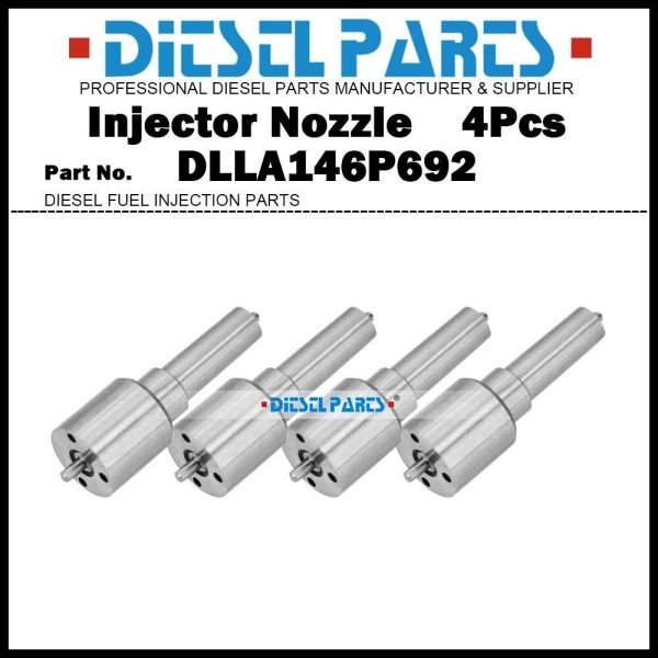 4x Injector Nozzle DLLA146P692 for Hyundai County HD65 HD72 HD78 D4DB 3380045500