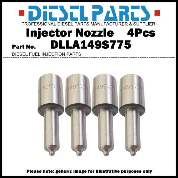 4x Injector Nozzle 0433271377 02233273 DLLA149S775 for DEUTZ 912 913 0432291752