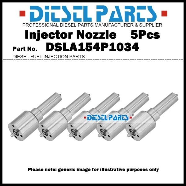 5 Injector Nozzle DSLA154P1034 for Mercedes Benz Dodge Freightliner Sprinter 2.7