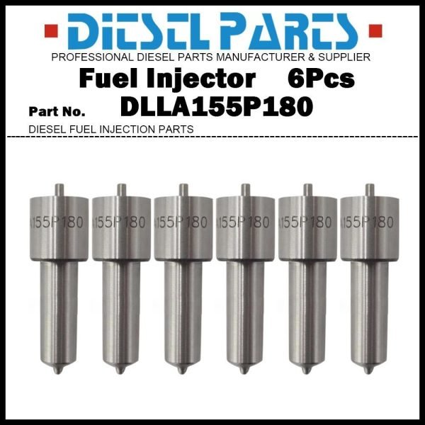 6x Diesel Fuel Injector Nozzle DLLA155P180 F019121180 L203PBA fit Weichai WD615
