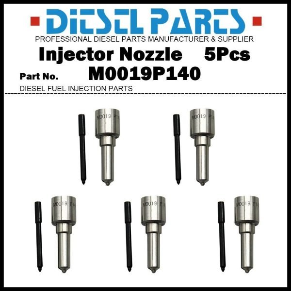 5x Fuel Injector Nozzle M0019P140 for Ford Ranger Mazda BT-50 3.2D BK2Q-9K546-AG