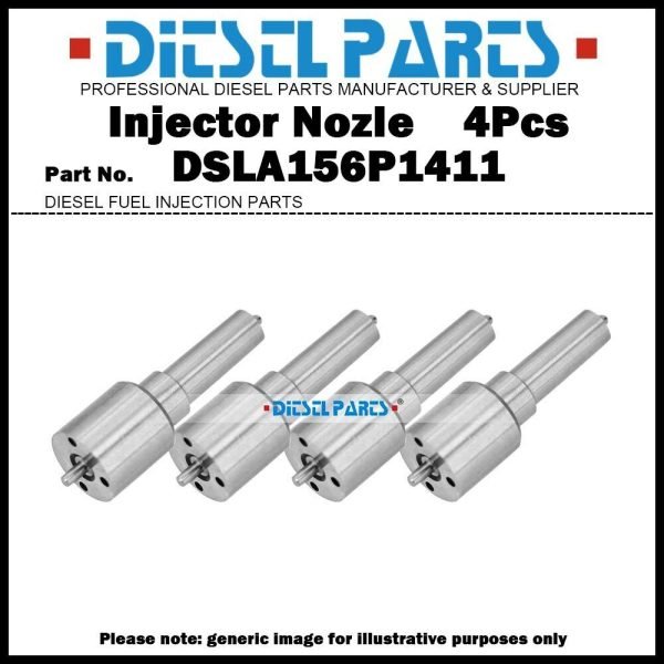 4x Fuel Injector Nozzle DSLA156P1411 for MERCEDES BENZ L1318 L1418 C1215 OM904LA