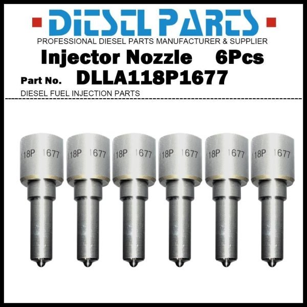 6x Injector Nozzle DLLA118P1677 for CUMMINS 6CT 8.3L 0445120112 87581565 4940439