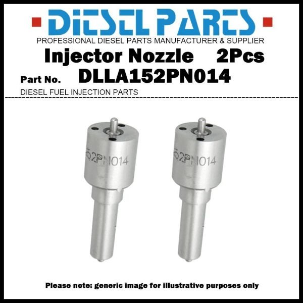 2x Fuel Injector Nozzle 6206-11-3130 DLLA152PN014 for Komatsu 4D95L 6D95L S6D95L