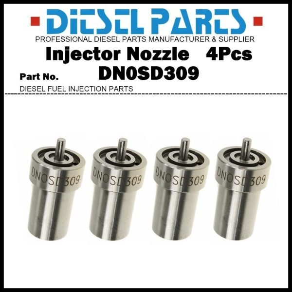 4x Fuel Injector Nozzle DN0SD309 for OPEL Vauxhall ASTRA F VECTRA A CAVALIER 1.7