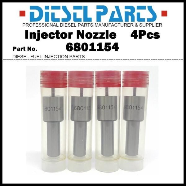 4Pcs Injector Nozzle 6801154 for MWM D229 Valmet 785 New Holland TL75 TL85 TL95