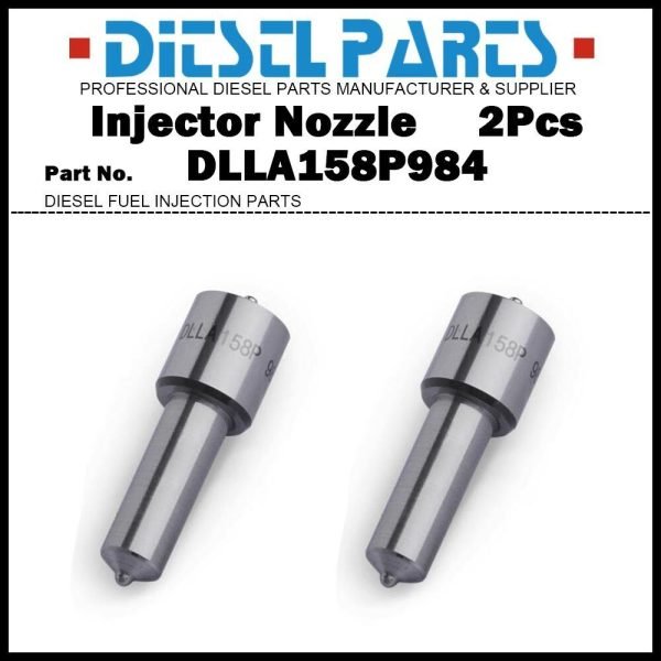 2x Injector Nozzle DLLA158P984 for Isuzu ELF 4HK1 6HK1 095000-6373 8-97609789-6