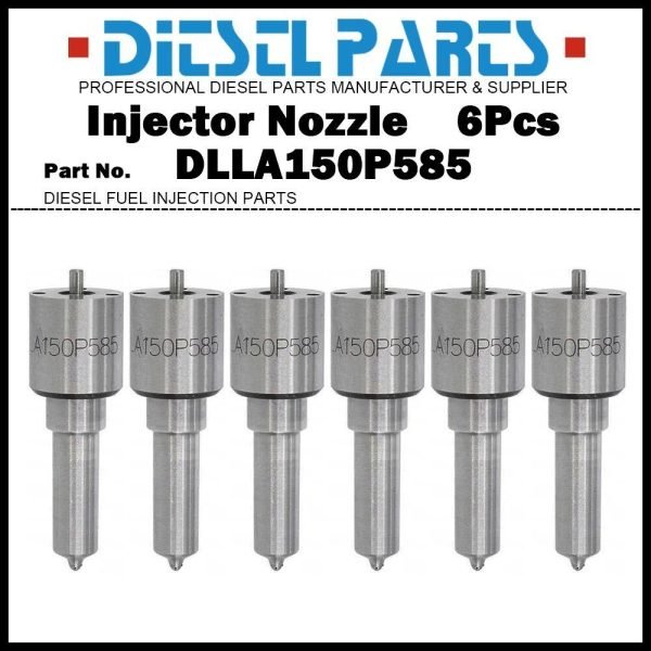 6x Injector Nozzle 0433171444 DLLA150P585 for Cummins 6CTA 8.3L 3930525 3928228
