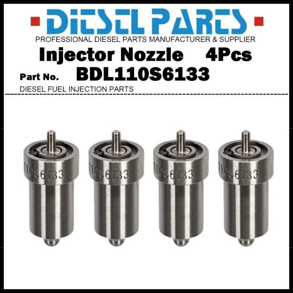 4Pcs Injector Nozzle 1851744M1 BDL110S6133 for Massey Ferguson 203 205 35 50 65