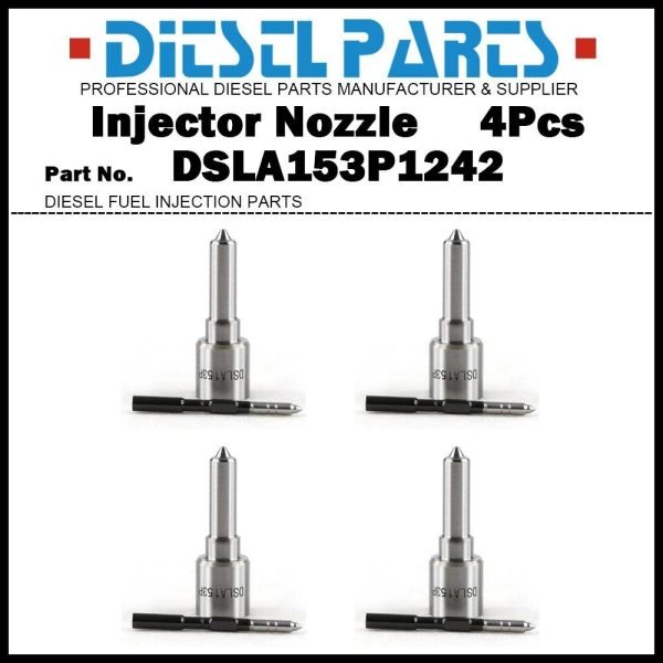 4Pcs Injector Nozzle DSLA153P1242 for Mercedes Vito Viano A6460700287 0445110140