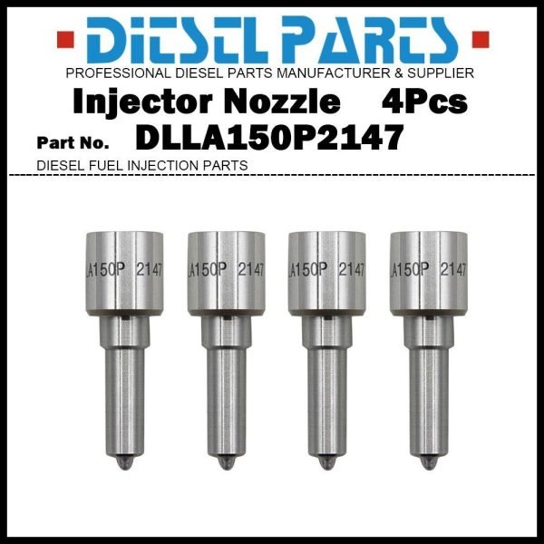 4Pcs Injector Nozzle DLLA150P2147 for Renault Master Opel Movano 2.3d 0445110634