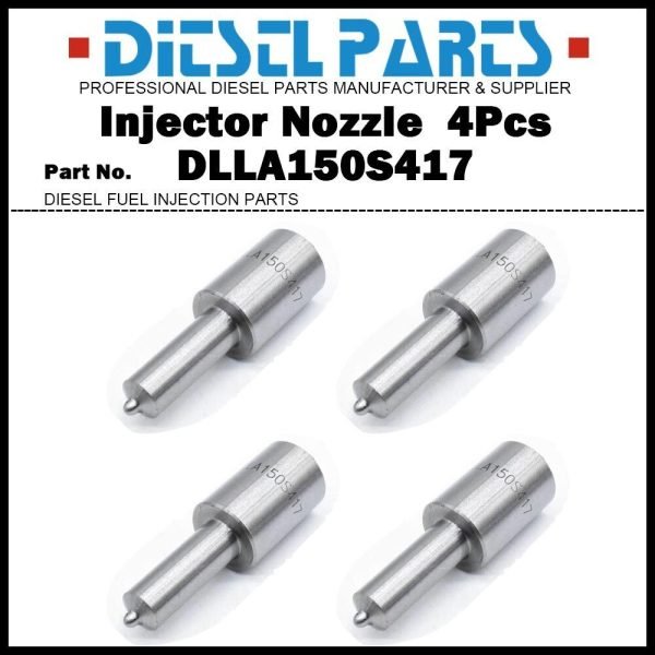 4Pcs Injector Nozzle BDLL150S6511 DLLA150S417 5621554 3055428R92 for CASE IH